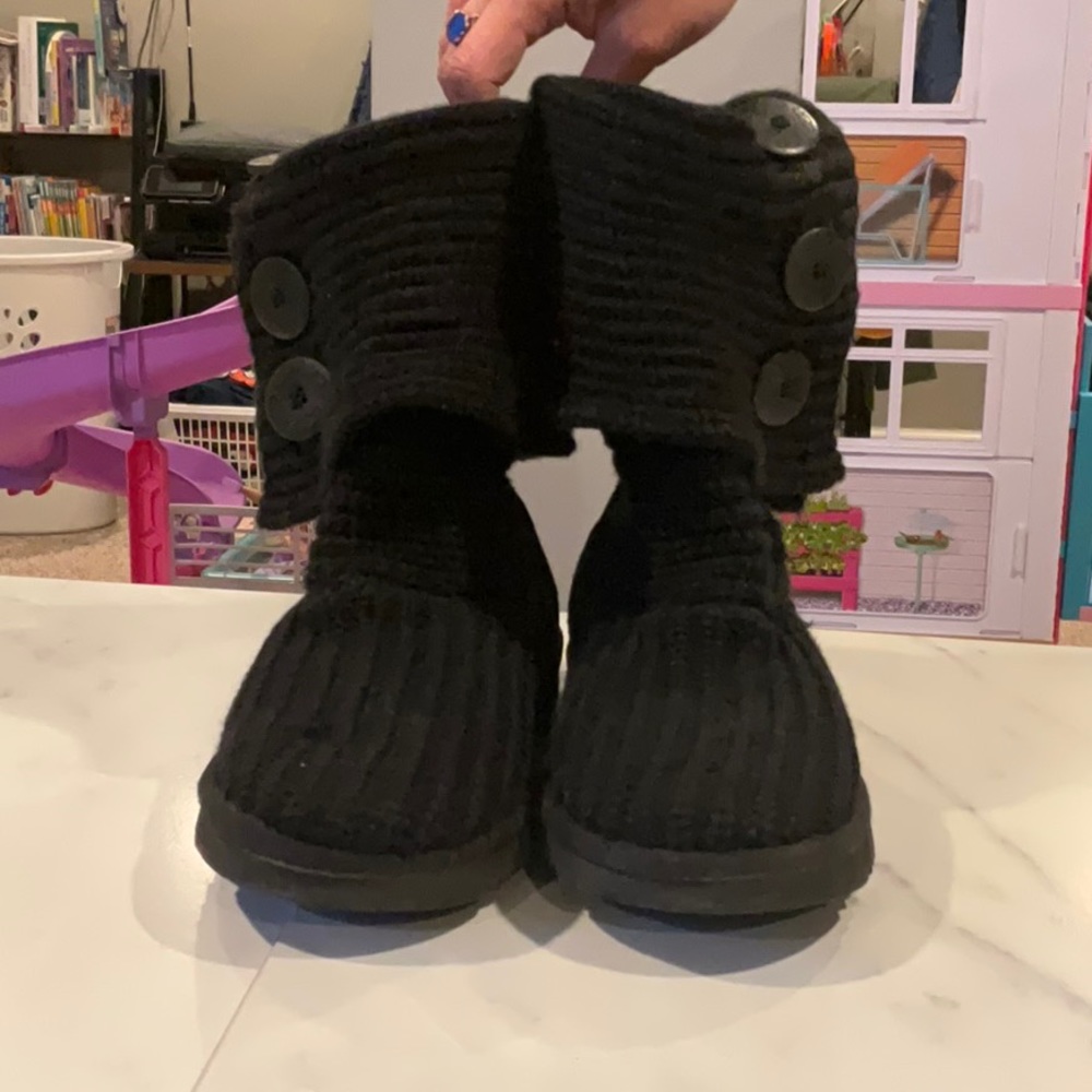 Sherpa Black UGG Boots